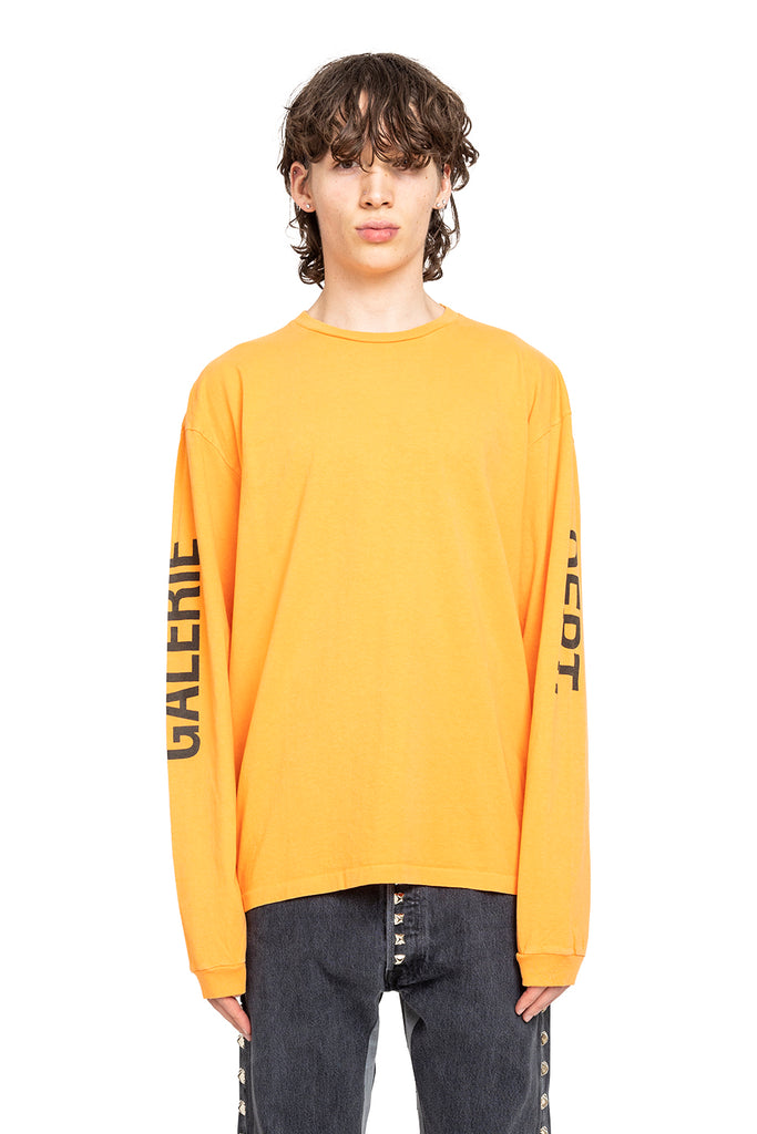 Gallery Dept. FRENCH COLLECTOR L/S TEE ORANGE Sandy Brown
