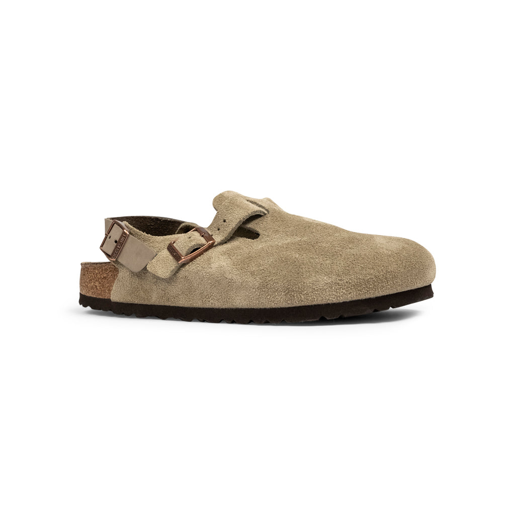 Birkenstock TOKIO II SUEDE LEATHER TAUPE Rosy Brown