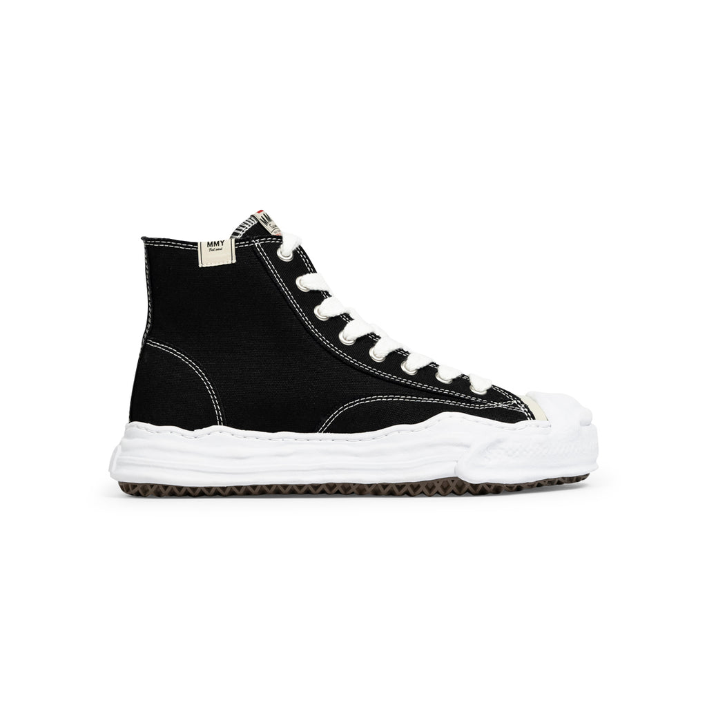 Maison Mihara Yasuhiro HANK HIGH/original sole canvas Low-Top sneaker BLACK Black