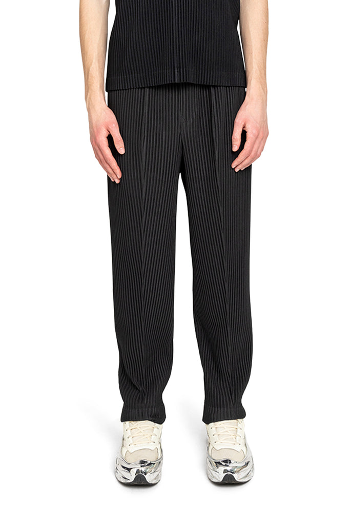 HOMME PLISSÉ ISSEY MIYAKE COMPLEAT TROUSERS COKE GRAY Wheat