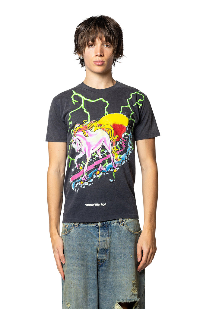 Better With Age EUROPEAN THUNDER TEE MULTI Dark Slate Gray