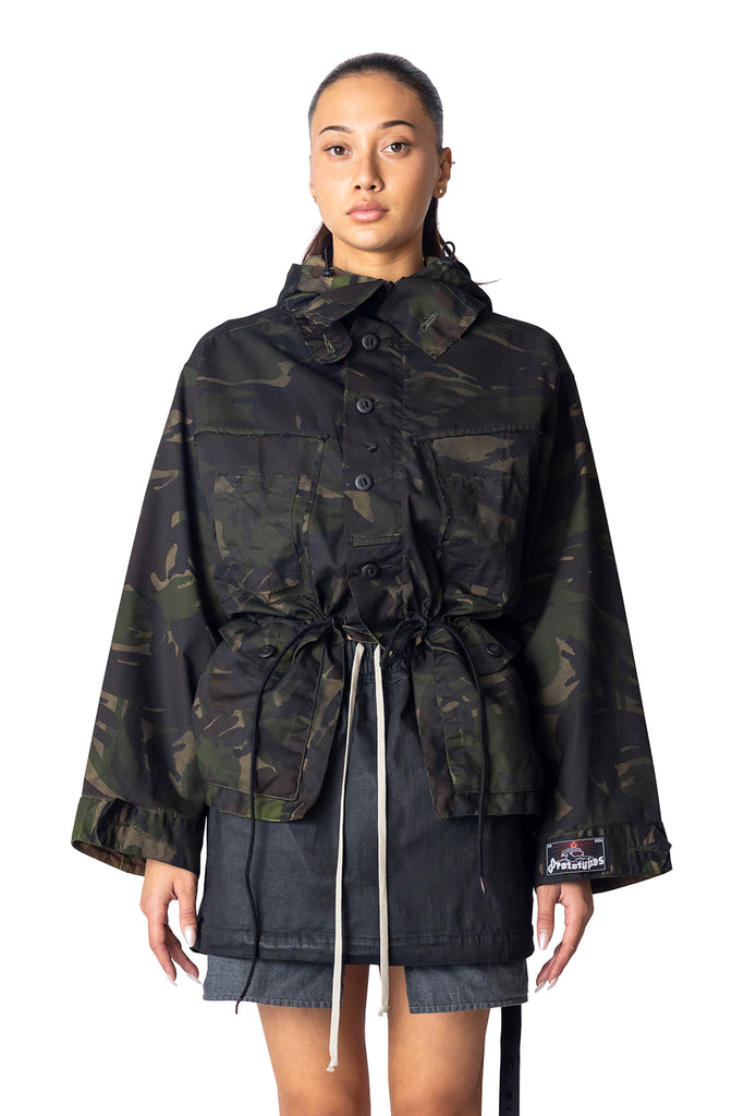 PROTOTYPES OVERDYE PARKA CAMO Dark Slate Gray