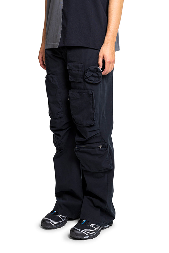 MM6 POCKET SWEAT PANTS BLACK Black