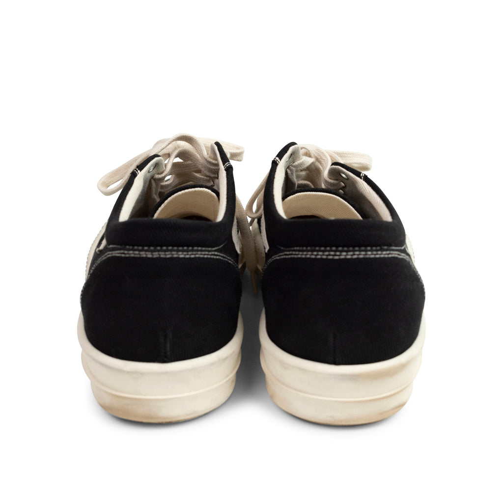 ANSH46 ARCHIVE DENIM VINTAGE SNEAKERS Black