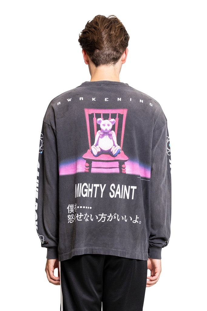 Saint Mxxxxxx PT_LS TEE/PLUTO/BLACK Dark Slate Gray