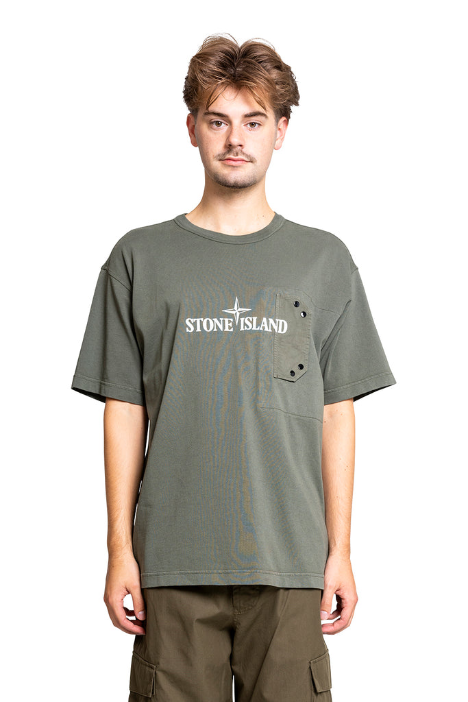 STONE ISLAND T-SHIRT MUSK Dim Gray