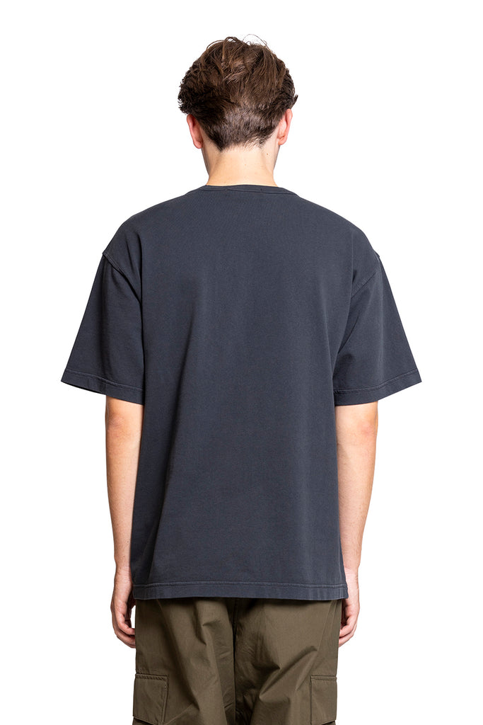 STONE ISLAND T-SHIRT BLACK Dark Slate Gray