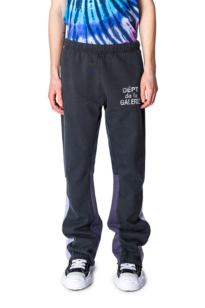 Gallery Dept. SWEATPANT FLARE VINTAGE BLACK Dark Slate Gray