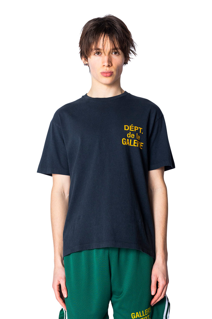 Gallery Dept. FRENCH TEE BLACK Dark Slate Gray