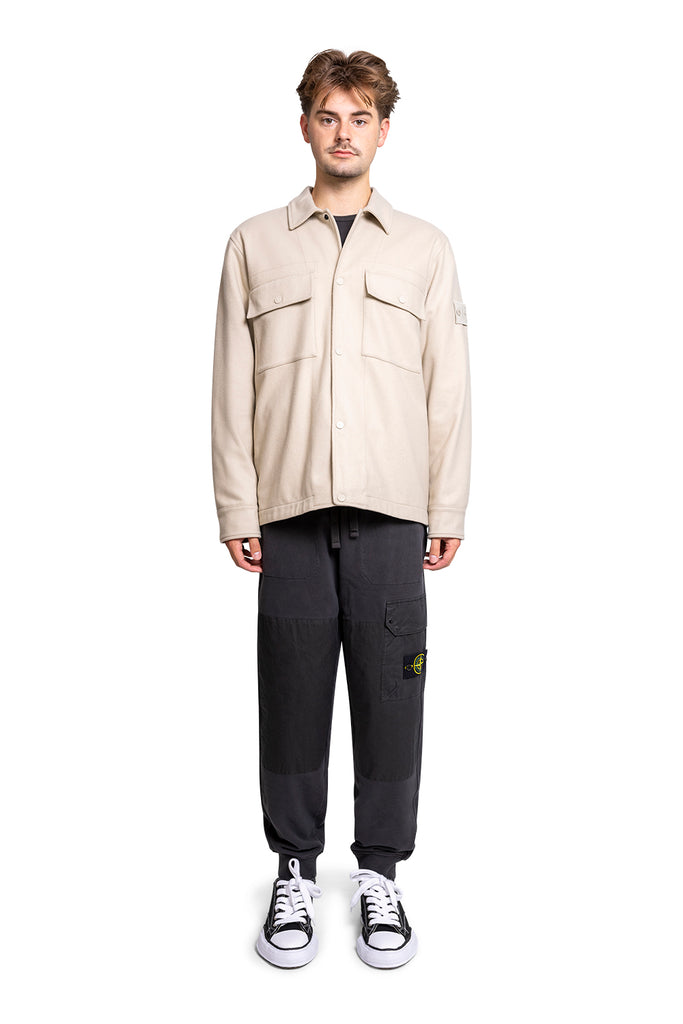 STONE ISLAND FELPA PANTALONE LEAD GREY Light Gray