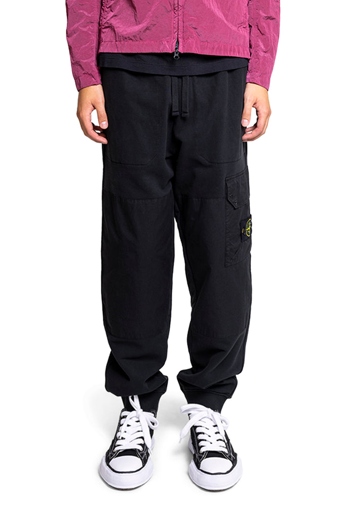 STONE ISLAND FELPA PANTALONE BLACK Black