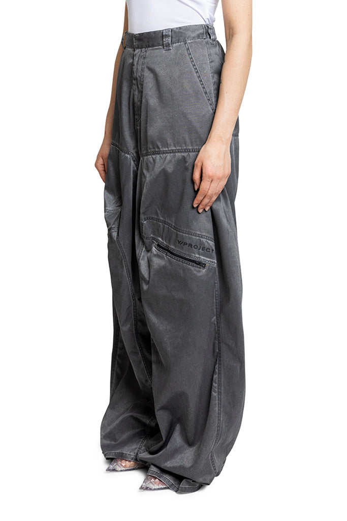 Y/PROJECT POP-UP PANTS WASHED BLACK Dark Slate Gray