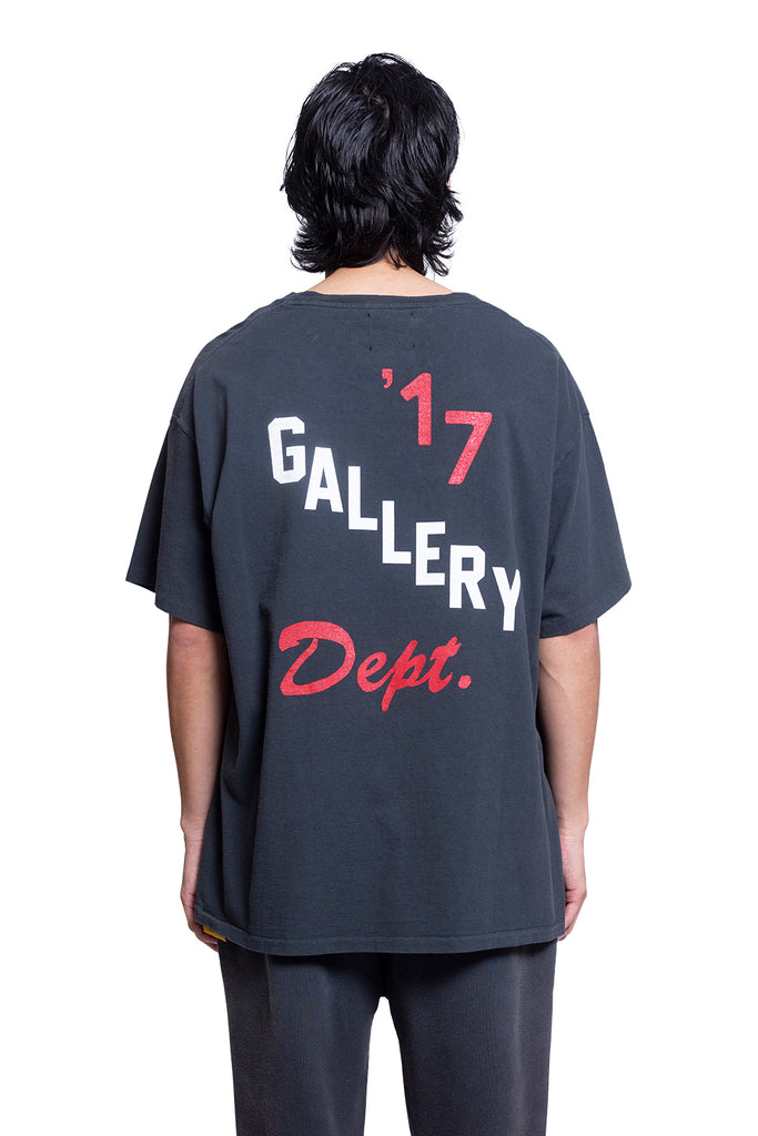 Gallery Dept. BOXING MERCH TEE VINTAGE BLACK Dark Slate Gray