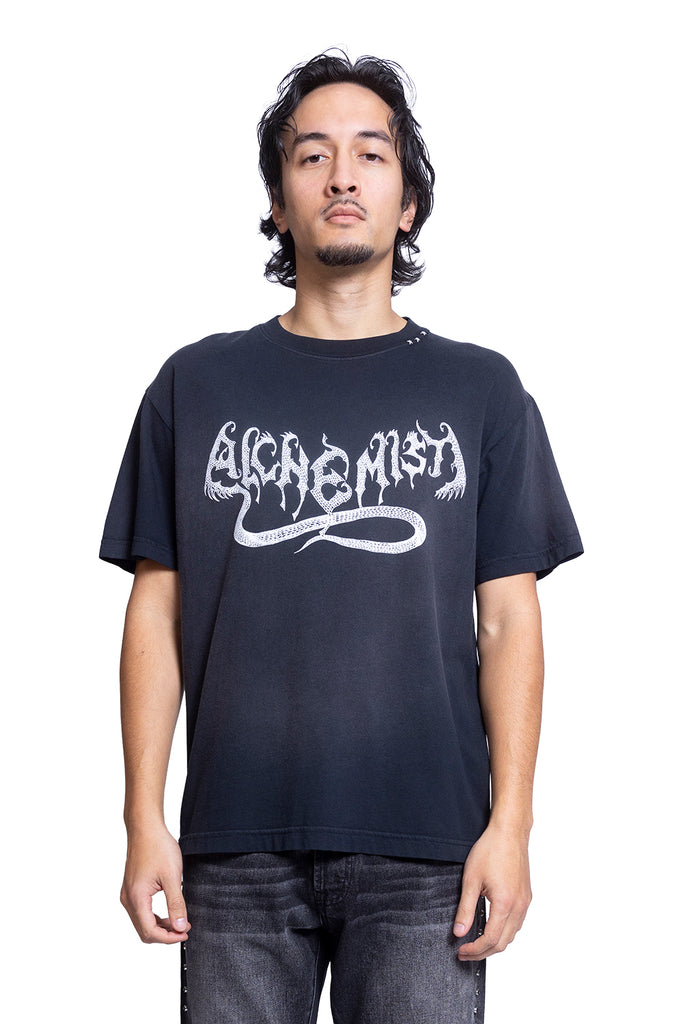 ALCHEMIST DRAGON T-SHIRT BLACK Dark Slate Gray