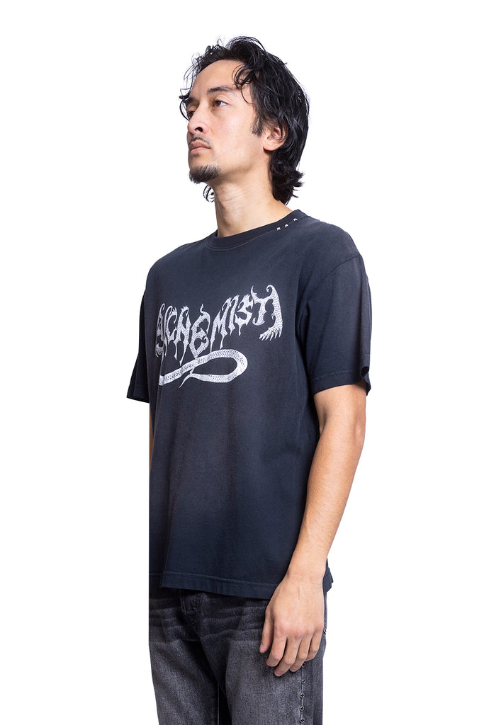 ALCHEMIST DRAGON T-SHIRT BLACK Dark Slate Gray