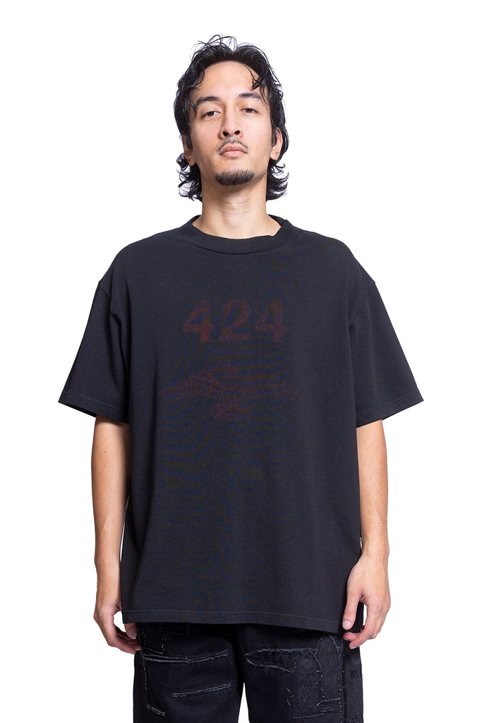 424 MILITARY TSHIRT BLACK Dark Slate Gray