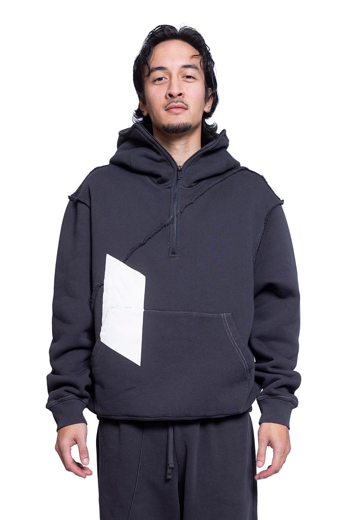 A-COLD_WALL* ASPECT HOODIE BLACK Dark Slate Gray