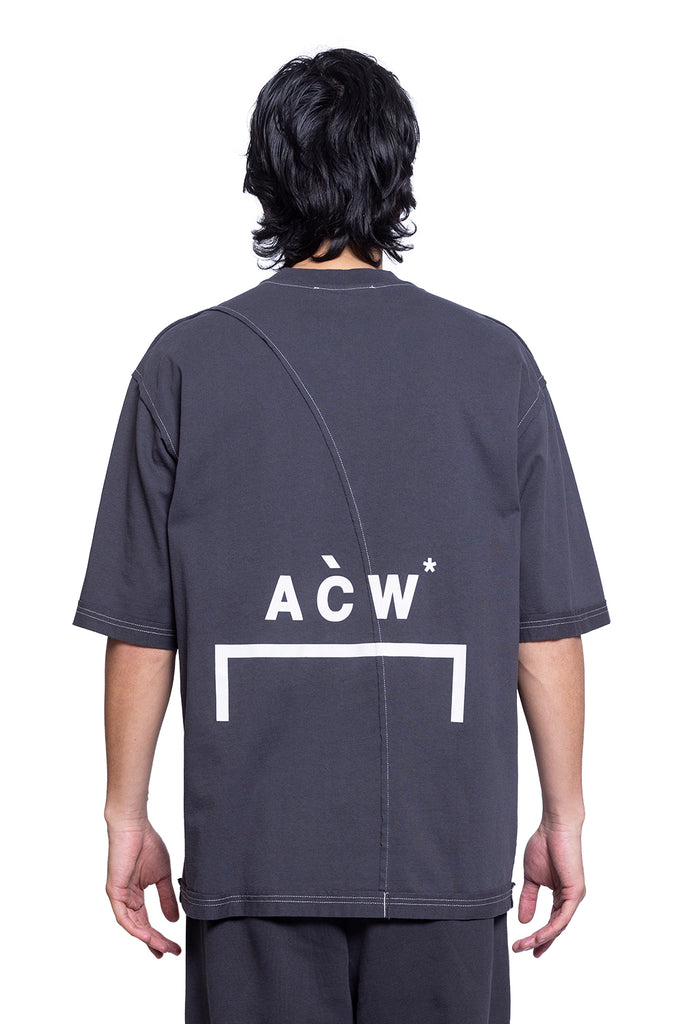 A-COLD_WALL* ASPECT T-SHIRT BLACK Dark Slate Gray