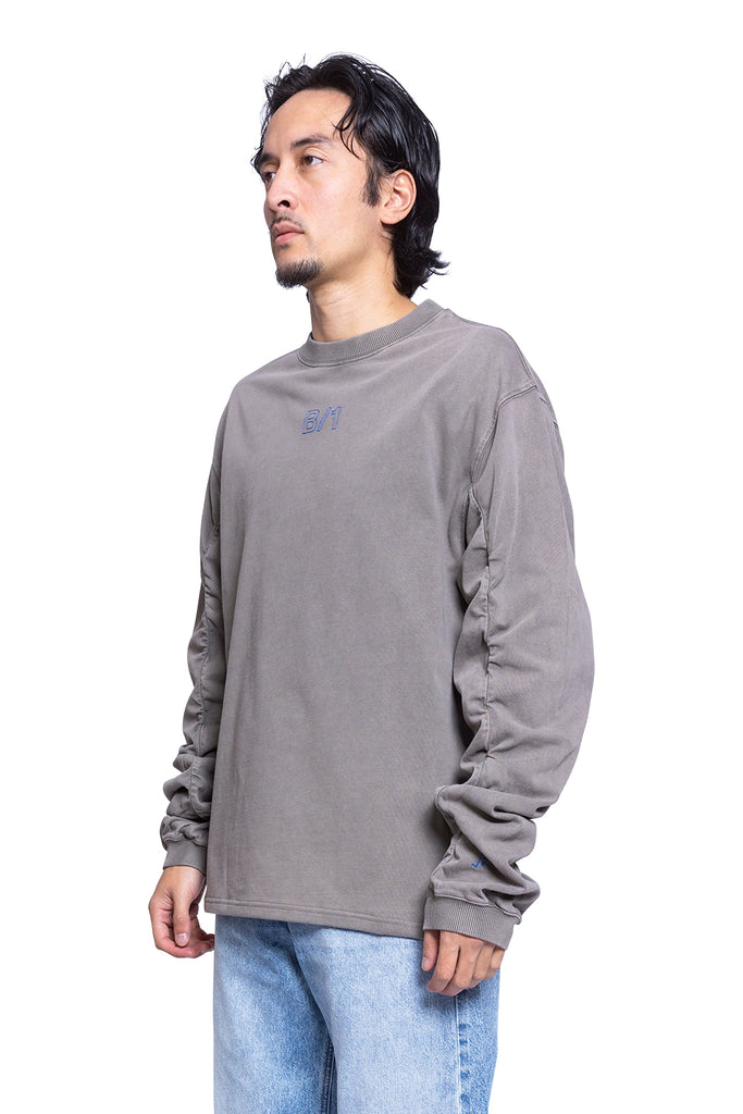 A-COLD_WALL* SHROUD LONGSLEEVE BLACK Dark Gray