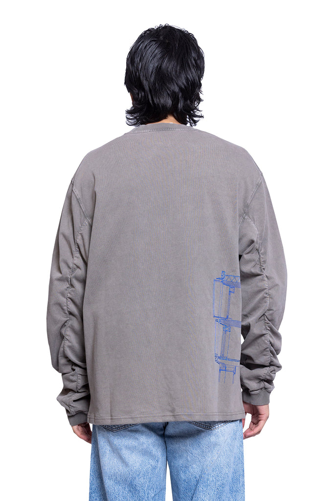 A-COLD_WALL* SHROUD LONGSLEEVE BLACK Dark Gray