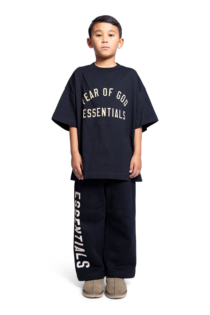 FOG ESSENTIALS JERSEY CREWNECK TEE BLACK Black