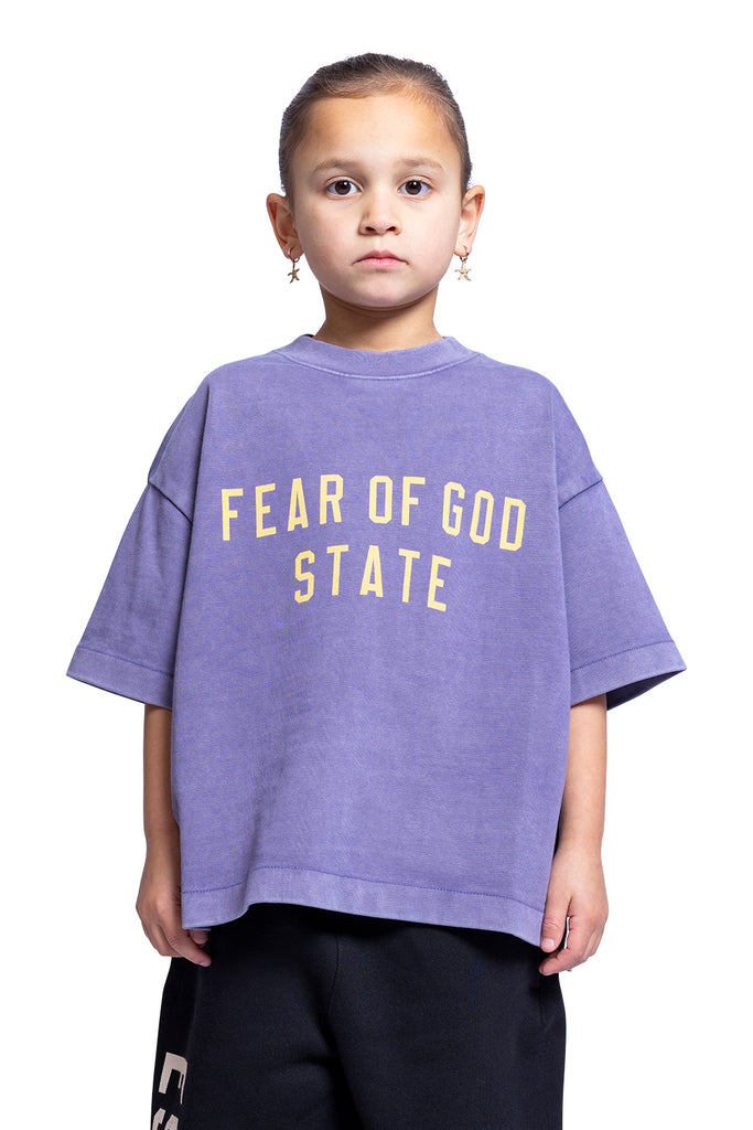 FOG ESSENTIALS HEAVY CREWNECK TEE LAVENDER Medium Purple