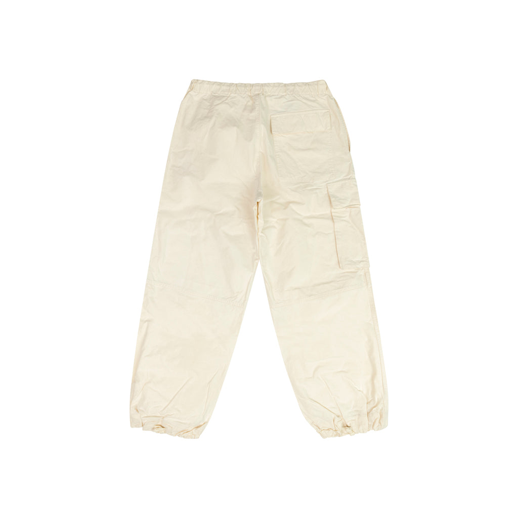 ANSH46 ARCHIVE DRAWSTRING COTTON TROUSER Antique White