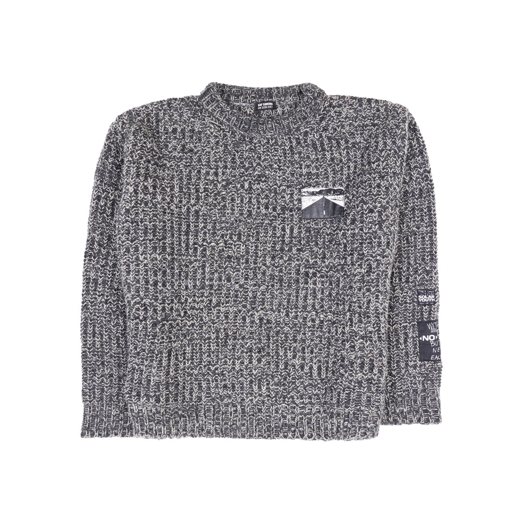 ANSH46 ARCHIVE AW20/21 SOLAR YOUTH MOHAIR SWEATER Dim Gray