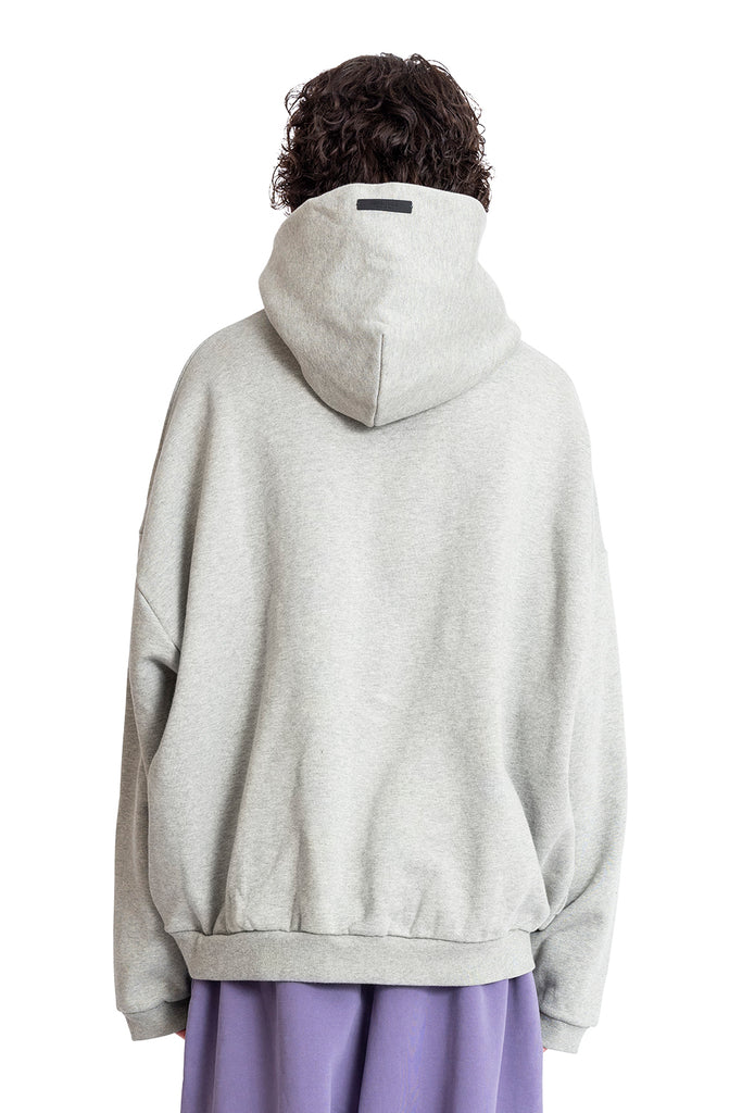 FOG ESSENTIALS FLEECE HOODIE DARK HEATHER Light Gray