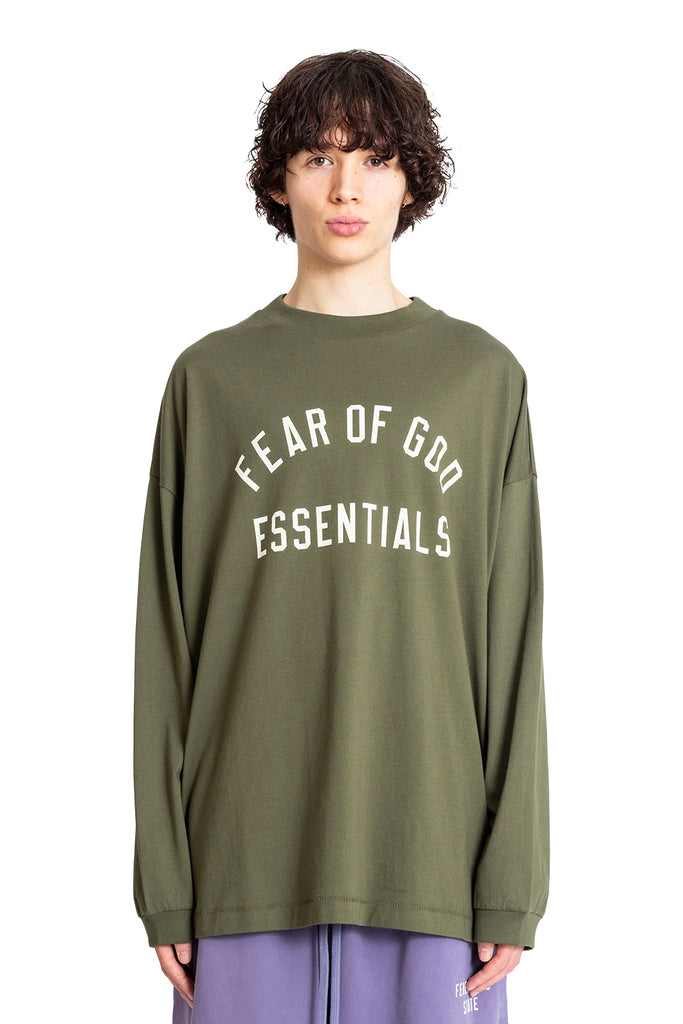 FOG ESSENTIALS JERSEY LONG SLEEVE TEE MILITARY Dim Gray