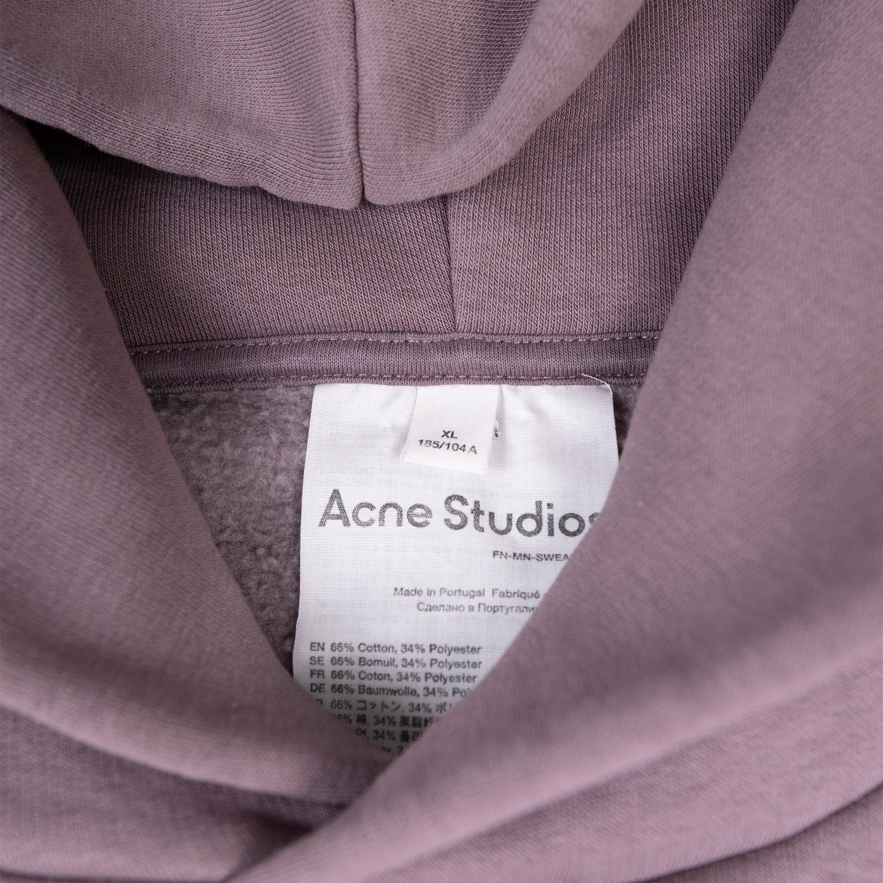 ANSH46 ARCHIVE HOODED SWEATER Dim Gray