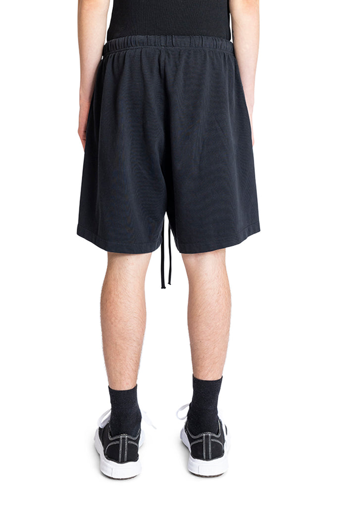 FOG ESSENTIALS HEAVY JERSEY SOCCER SHORT BLACK Gray