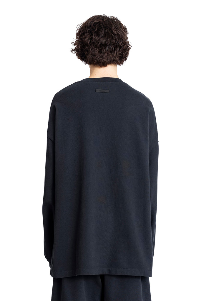 FOG ESSENTIALS HEAVY LONGSLEEVE TEE BLACK Dark Slate Gray