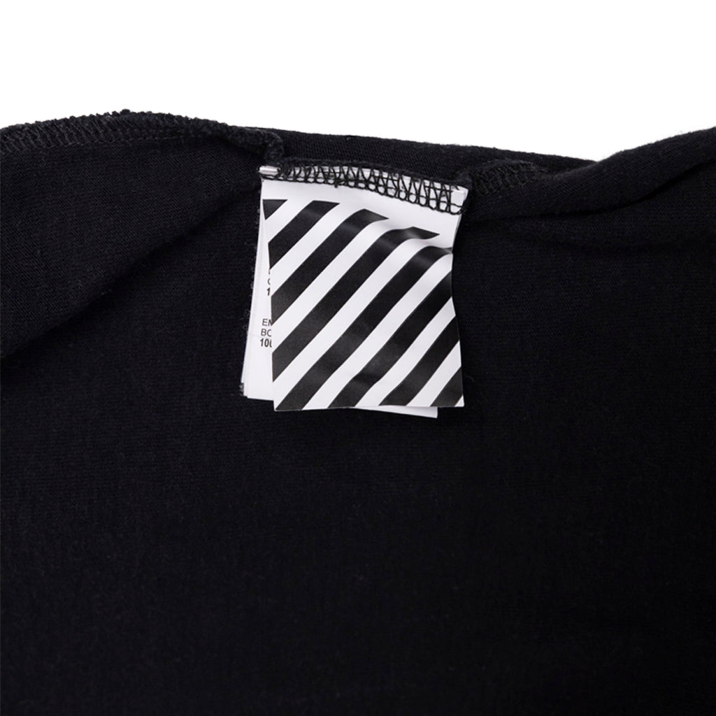 ANSH46 ARCHIVE RECYCLE LOGO T-SHIRT Black