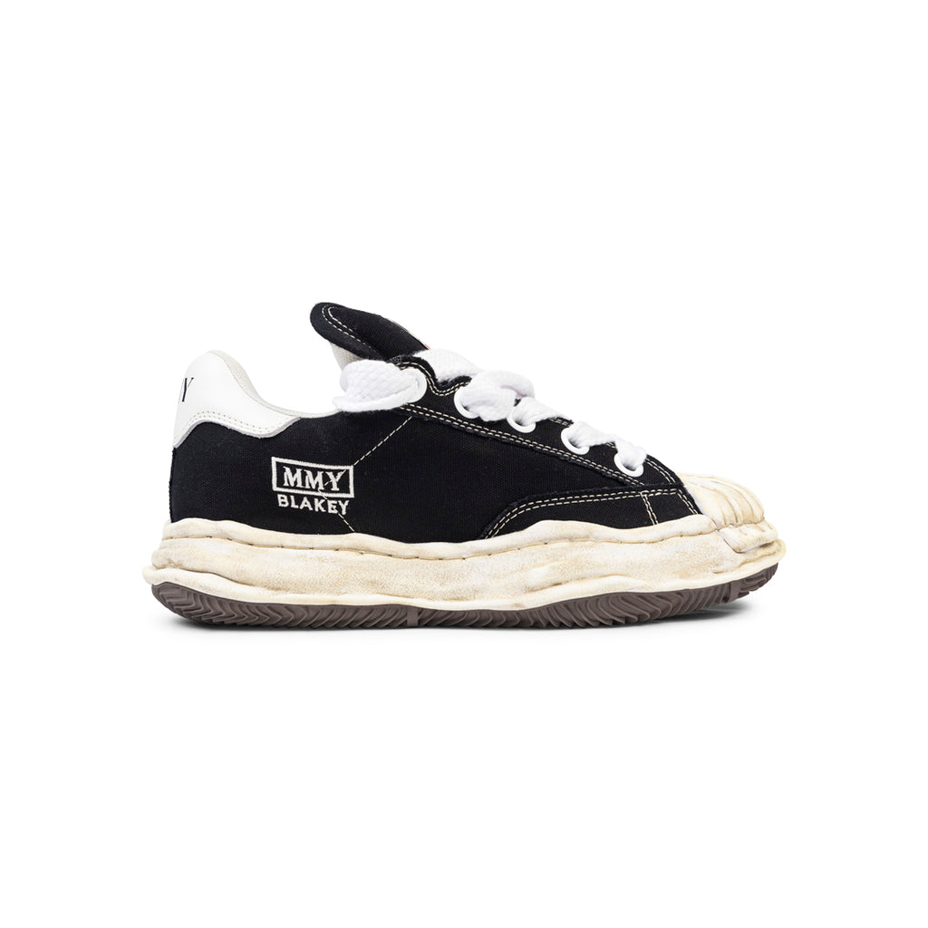 Maison Mihara Yasuhiro BLAKEY / original sole puffer canvas Low-Top sneaker BLACK Black