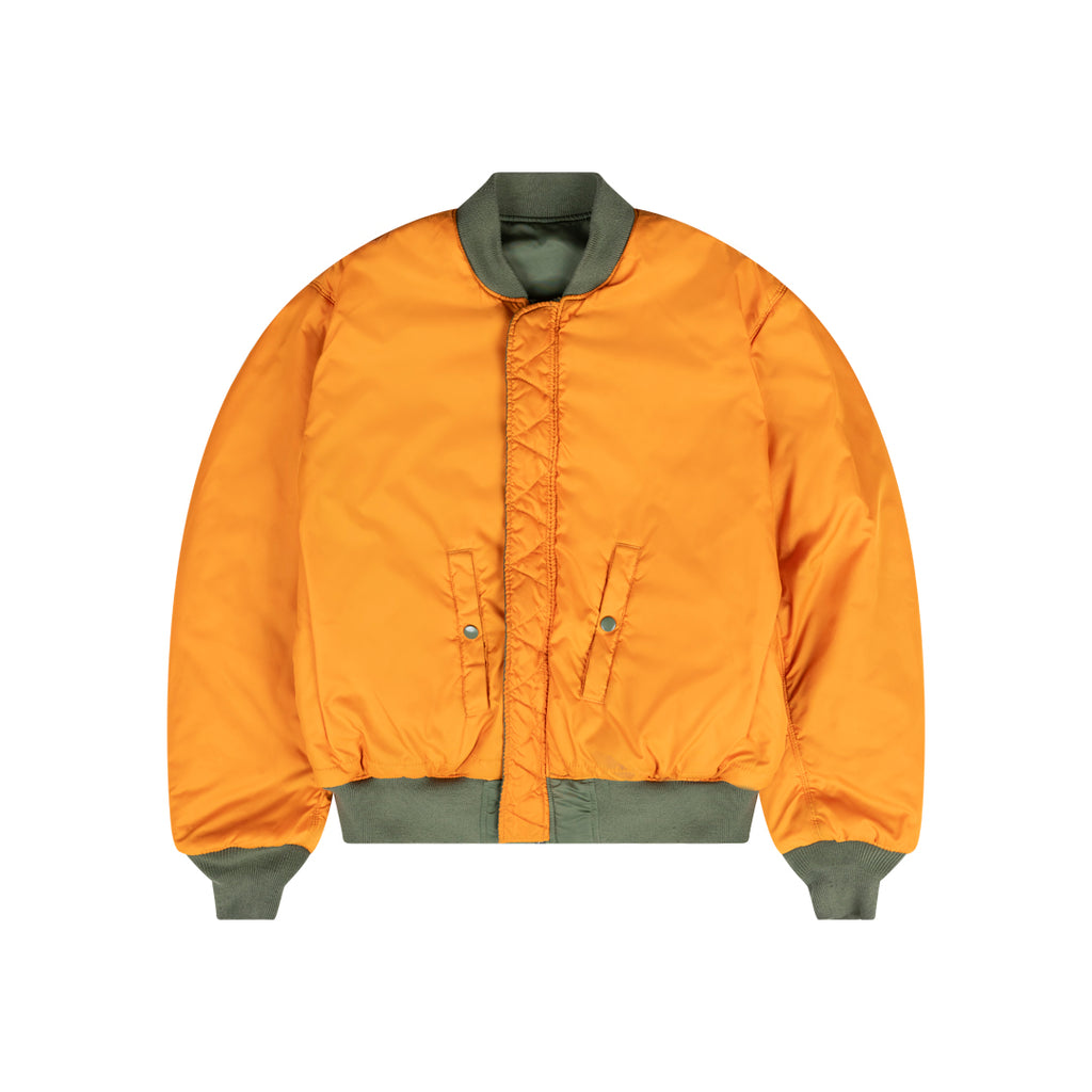 ANSH46 ARCHIVE ALPHA INDUSTRIES ETERNAL BOMBER Goldenrod