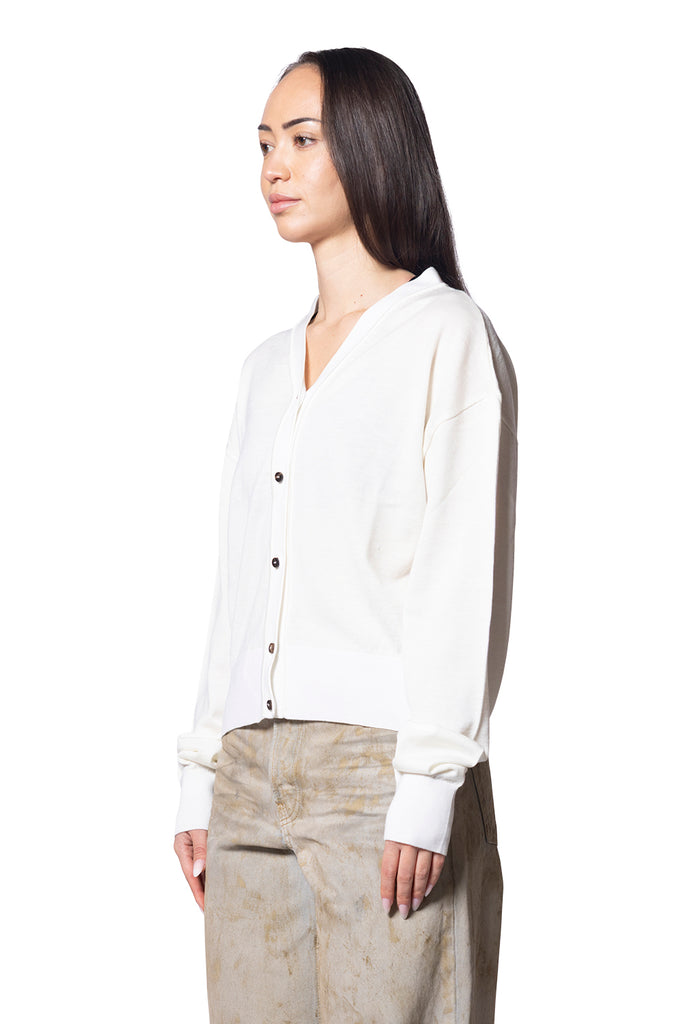 Jacquemus LE CARDIGAN BRODE OFF-WHITE Light Gray