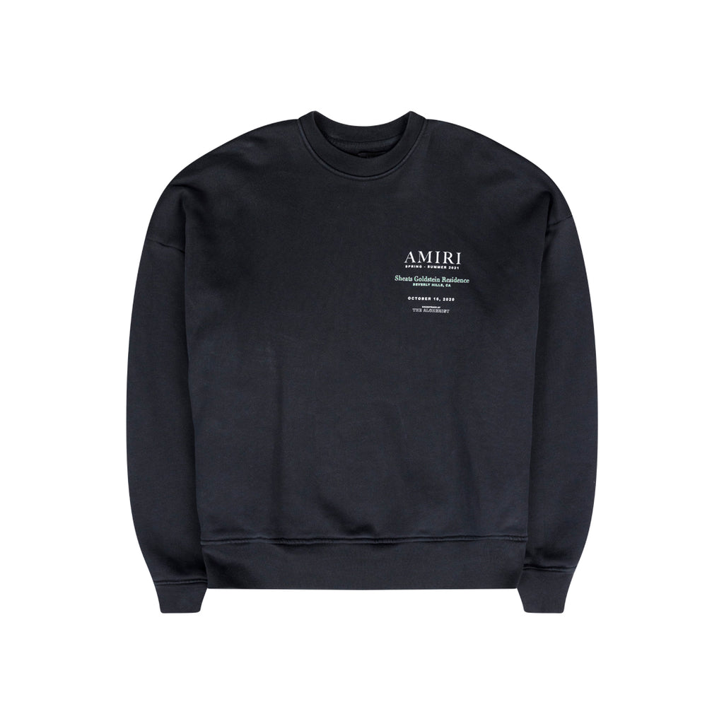 ANSH46 ARCHIVE SPRING SUMMER 2021 "BUYERS & RETAILERS ONLY" CREWNECK Dark Slate Gray