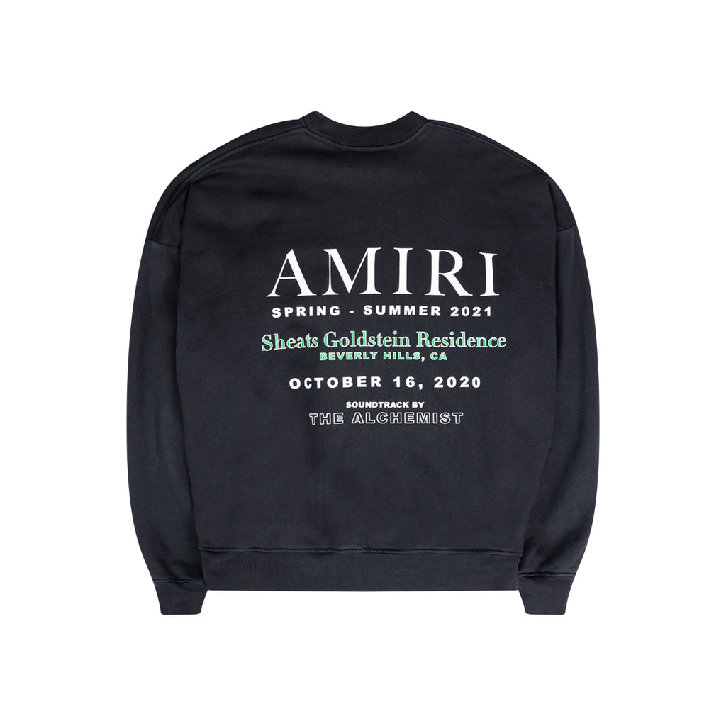 ANSH46 ARCHIVE SPRING SUMMER 2021 "BUYERS & RETAILERS ONLY" CREWNECK Dark Slate Gray