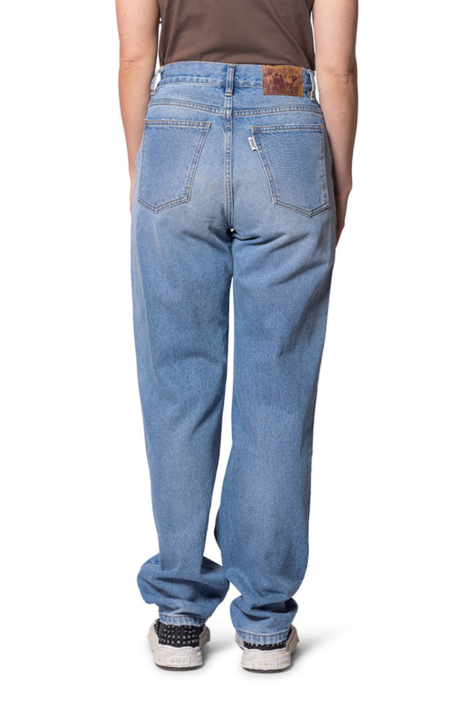 Service Area DENIM 5-POCKET PANTS Light Slate Gray