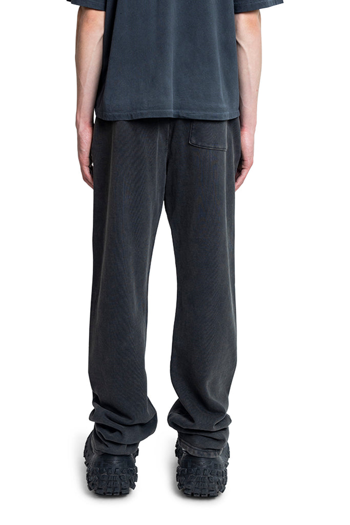 ENTIRE STUDIOS STRAIGHT-LEG SWEATPANT WASHED BLACK Dark Slate Gray