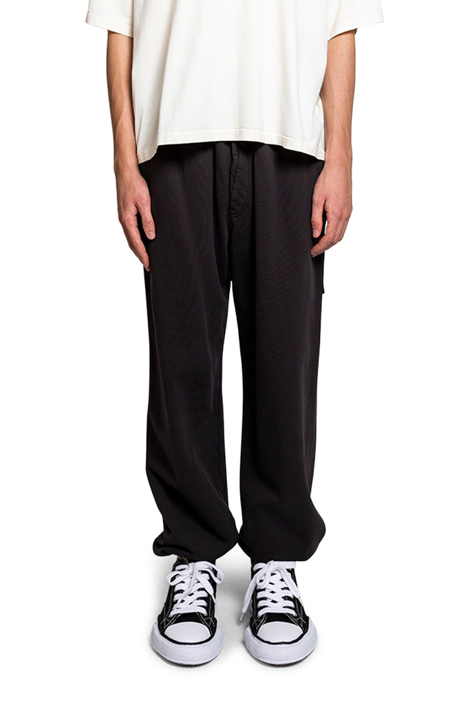 B1ARCHIVE BASIC SWEATPANTS HEAVY TERRY BROWN Light Gray