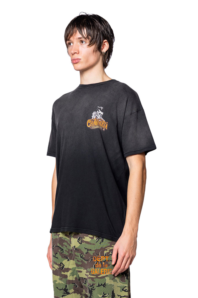 WILLY CHAVARRIA CHAVARRIA POMADE EASY TEE BLACK Dark Slate Gray