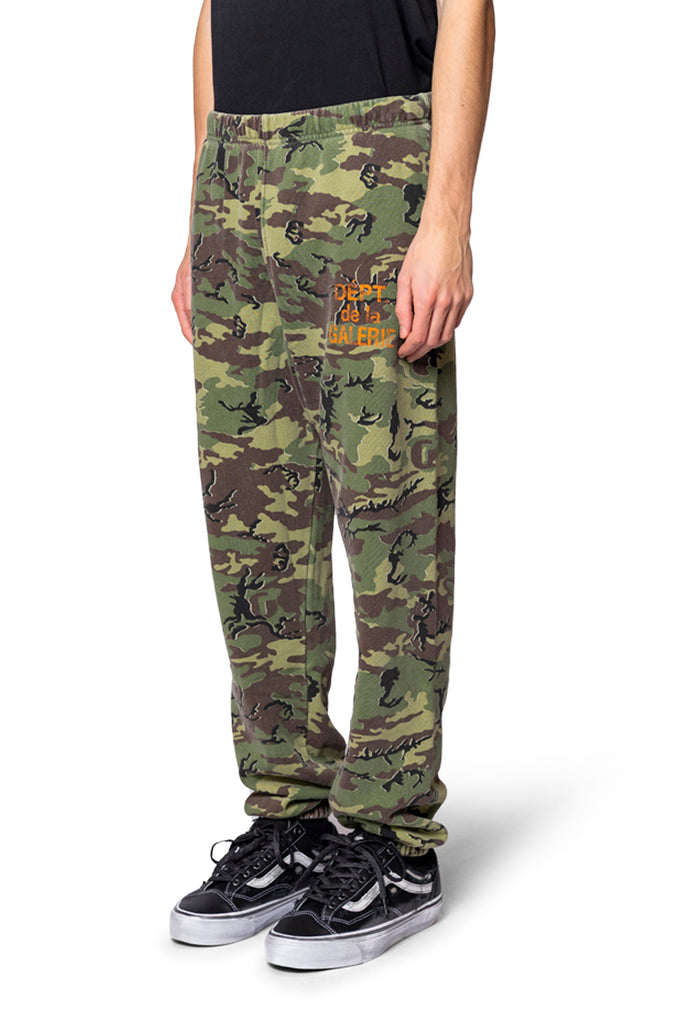 Gallery Dept. SWEATPANTS ERDL CAMO Dim Gray