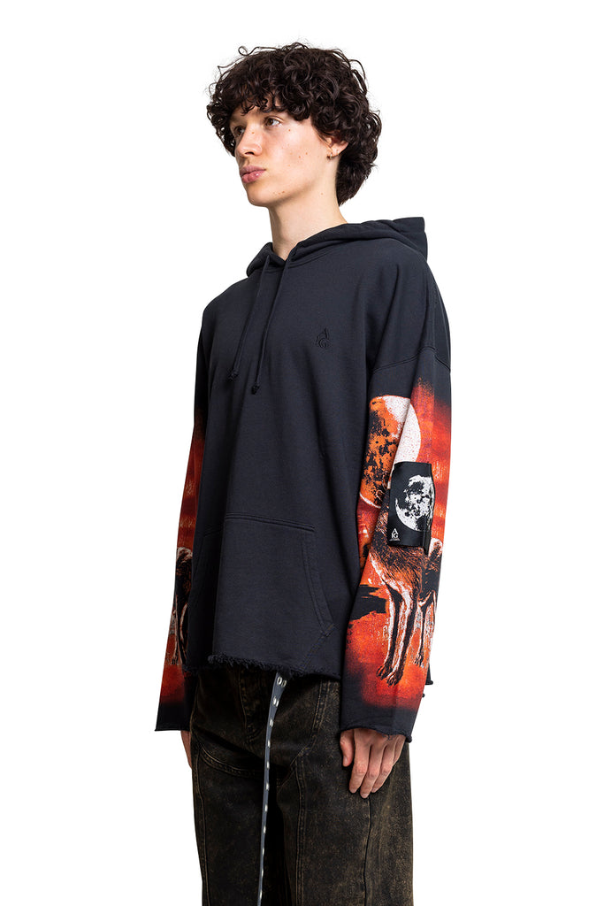 ACHILLES ION GABRIEL HEIST HOODIE BLACK/WOLF Black