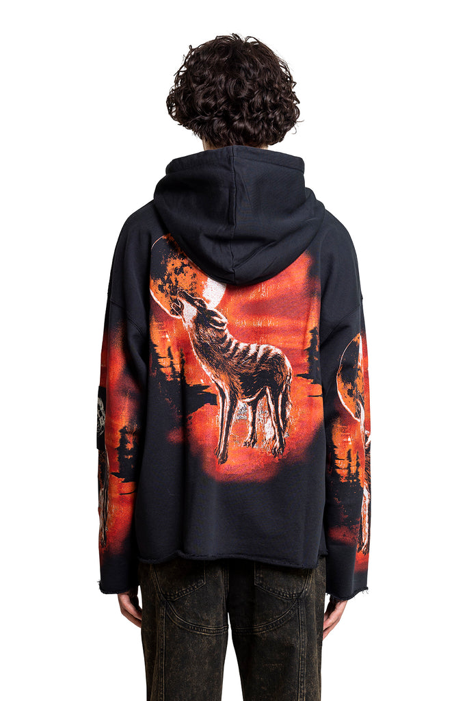 ACHILLES ION GABRIEL HEIST HOODIE BLACK/WOLF Black