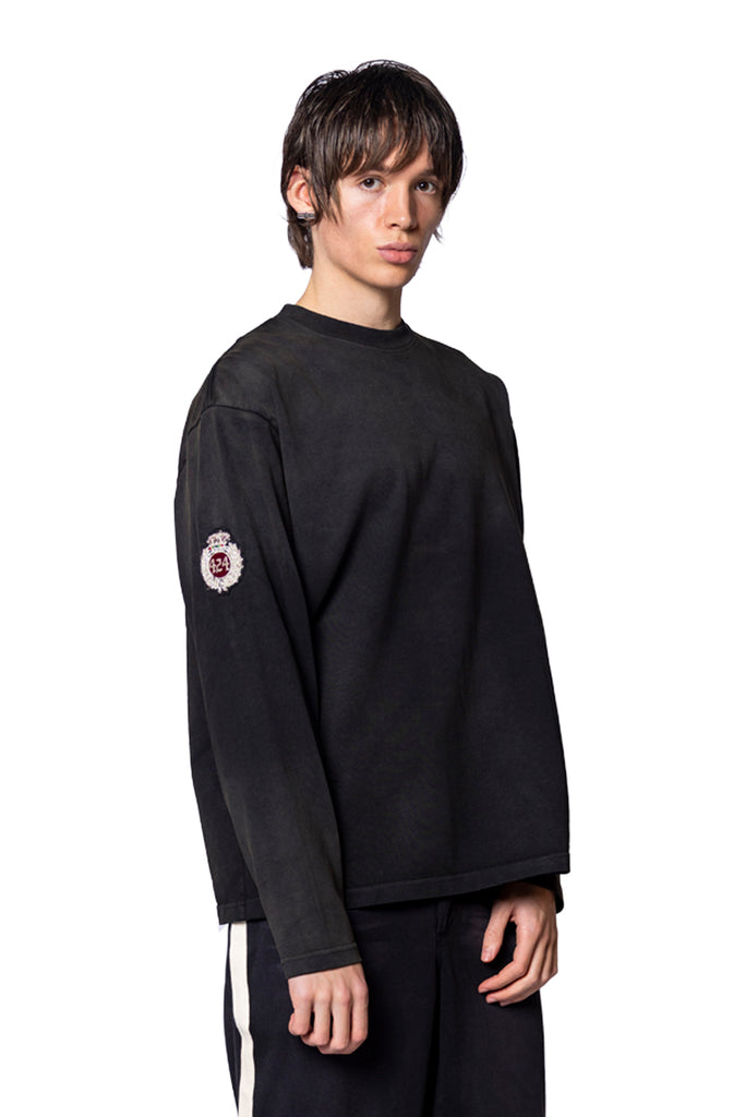 424 ACADEMY LONGSLEEVE VINTAGE BLACK Black