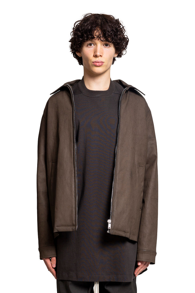 Rick Owens BRAD JKT BEAN Dark Slate Gray