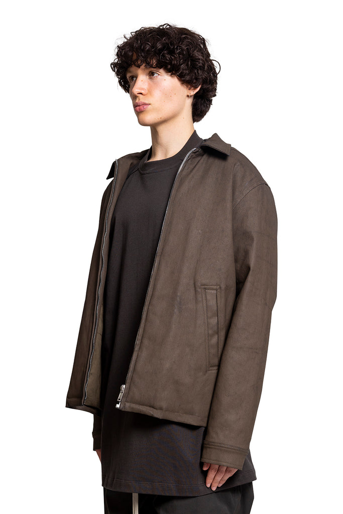 Rick Owens BRAD JKT BEAN Dark Slate Gray