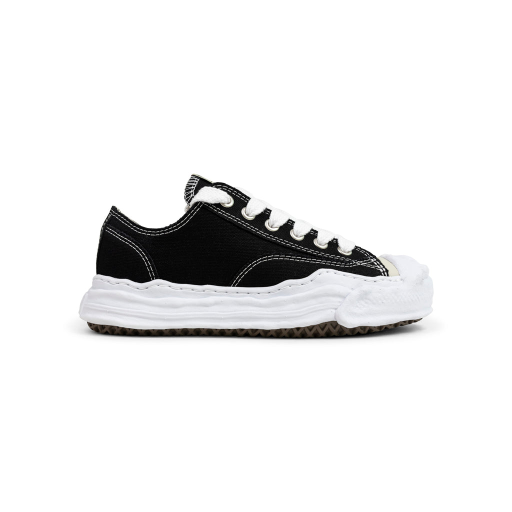 Maison Mihara Yasuhiro HANK LOW/original sole canvas Low-Top sneaker BLACK Light Gray